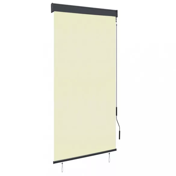 krémszínű kültéri roló 100 x 250 cm