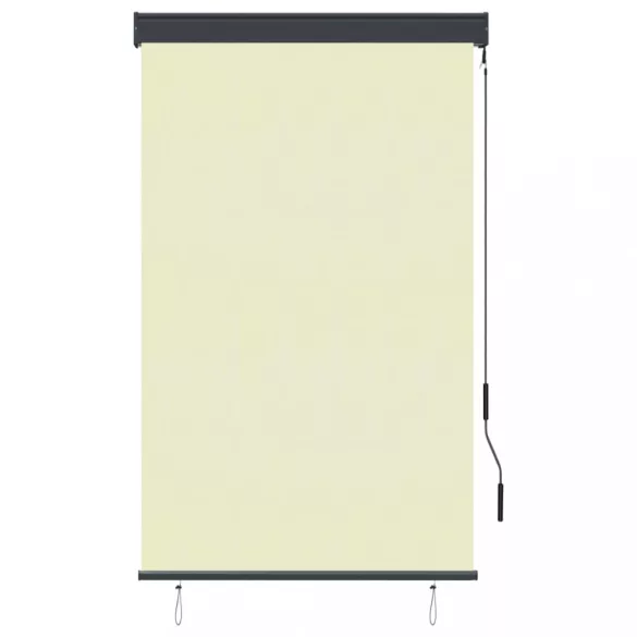 krémszínű kültéri roló 100 x 250 cm