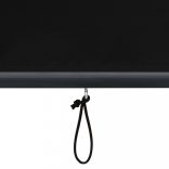 antracitszürke kültéri roló 120 x 250 cm