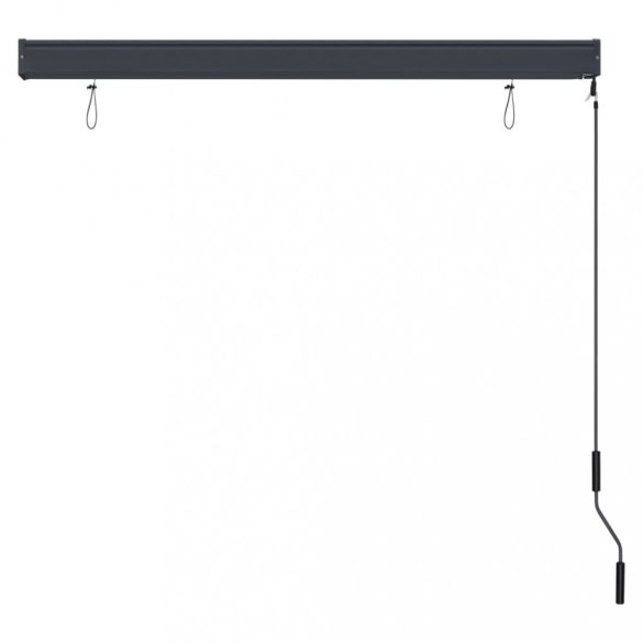 antracitszürke kültéri roló 140 x 250 cm