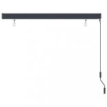 antracitszürke kültéri roló 160 x 250 cm