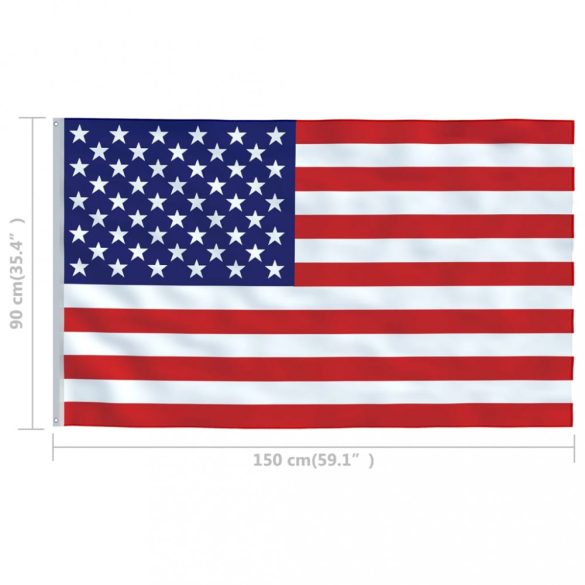 amerikai zászló 90 x 150 cm