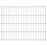 zöld kerti kerítés szett 115 x 79 cm