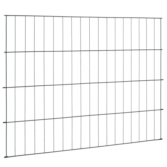 zöld kerti kerítés szett 115 x 79 cm