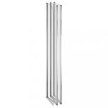 átlátszó edzett üveg kádparaván 120 x 140 cm