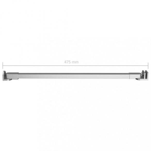 rozsdamentes acél tartókar fürdőszobába 47,5 cm