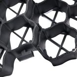 16 db fekete műanyag fűrács 60 x 40 x 3 cm