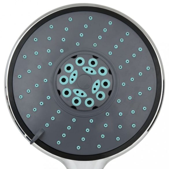 króm multifunkcionális kézi zuhanyfej 1,5 m-es tömlővel