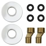 króm retró kétkaros kádcsaptelep zuhanyszettel