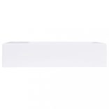 fehér SMC mosdókagyló 400 x 220 x 90 mm