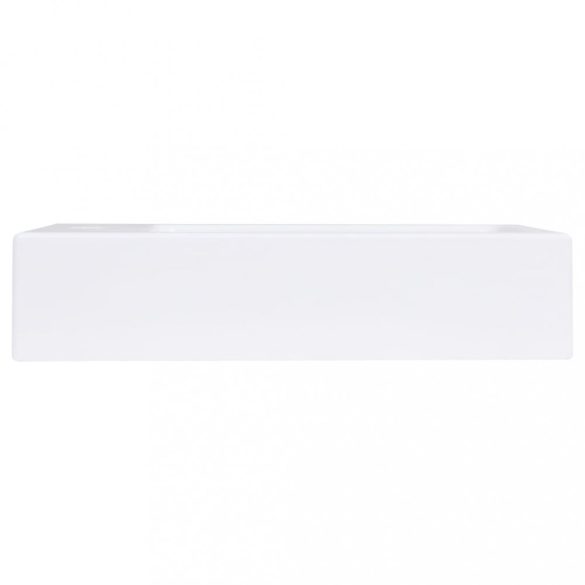 fehér SMC mosdókagyló 400 x 220 x 90 mm