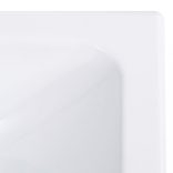 fehér SMC mosdókagyló 400 x 220 x 90 mm