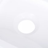 fehér SMC mosdókagyló 400 x 220 x 90 mm