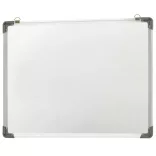 szárazon letörölhető fehér acél mágnestábla 90 x 60 cm