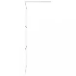 zuhanyfal selyemmatt ESG üveggel 80 x 195 cm