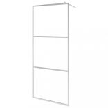 zuhanyfal selyemmatt ESG üveggel 90 x 195 cm