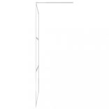 zuhanyfal selyemmatt ESG üveggel 90 x 195 cm