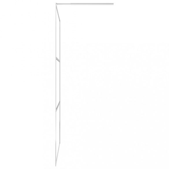 zuhanyfal selyemmatt ESG üveggel 90 x 195 cm