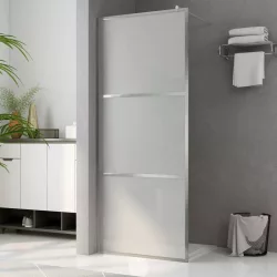 zuhanyfal ESG tejüveggel 140 x 195 cm