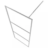 zuhanyfal ESG tejüveggel 140 x 195 cm