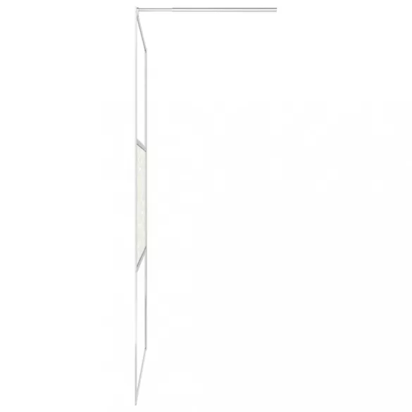 zuhanyfal kőmintás ESG üveggel 140 x 195 cm