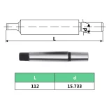 gyorsbefogó fúrótokmány MT2-B16 13 mm-es befogótartománnyal