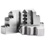 3 szorítópofás önközpontosító acél esztergatokmány 80 mm