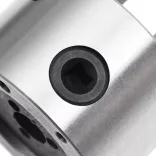 3 szorítópofás önközpontosító acél esztergatokmány 100 mm