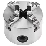 4 szorítópofás önközpontosító acél esztergatokmány 80 mm