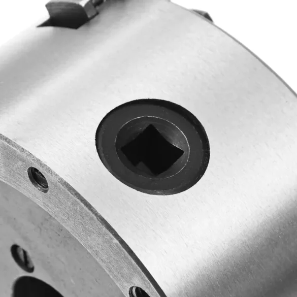 4 szorítópofás önközpontosító acél esztergatokmány 125 mm