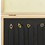 12 részes váltólapos esztergaszerszám készlet 16 x 16 mm 100 mm