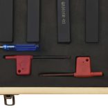 12 részes váltólapos esztergaszerszám készlet 16 x 16 mm 100 mm