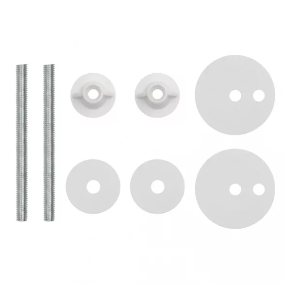 kék vízcseppmintás MDF WC-ülőke fedéllel