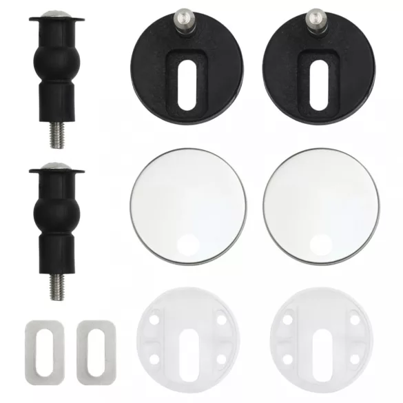 flamingómintás MDF WC-ülőke lágyan csukódó fedéllel