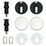 pingvinmintás MDF WC-ülőke lágyan csukódó fedéllel