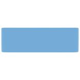 matt világoskék kerámia luxus mosdókagyló 41x30x12 cm