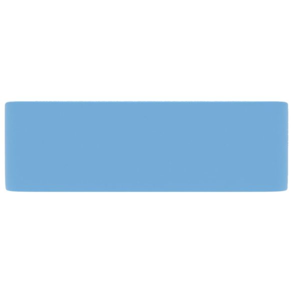 matt világoskék kerámia luxus mosdókagyló 41x30x12 cm