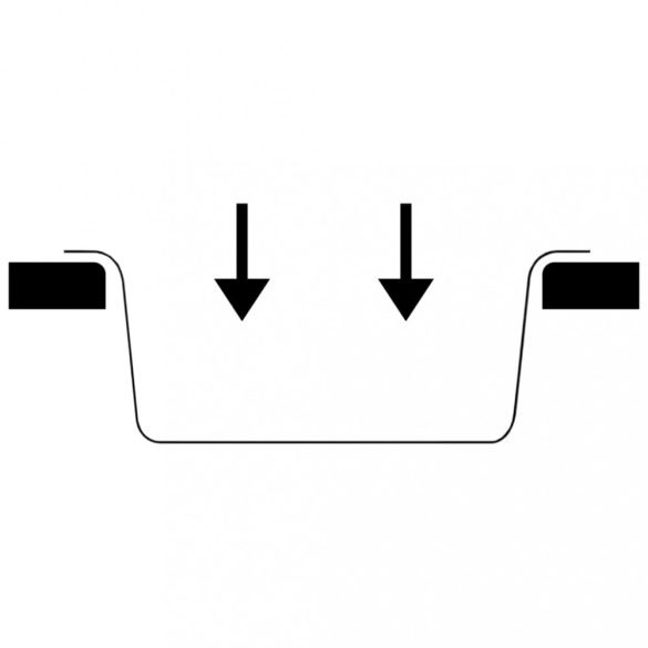 fehér gránit 2 medencés konyhai mosogató túlfolyóval