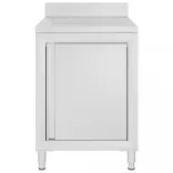 rozsdamentes acél kereskedelmi konyhaszekrény csepegtetővel