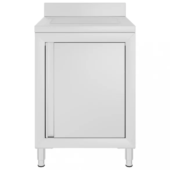 rozsdamentes acél kereskedelmi konyhaszekrény csepegtetővel