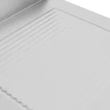 rozsdamentes acél kereskedelmi konyhaszekrény csepegtetővel