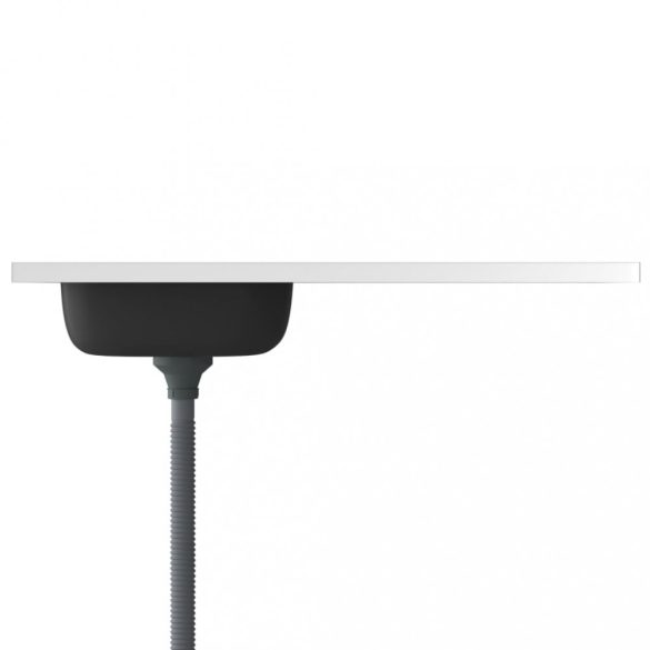 ezüst rozsdamentes acél lefolyós konyhamosogató 1000x600x155 mm