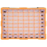 többfiókos szervező 64 fiókkal 52 x 16 x 37,5 cm