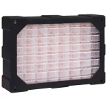 többfiókos szervező 64 fiókkal 52 x 16 x 37,5 cm