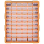 többfiókos szervező 60 fiókkal 38 x 16 x 47,5 cm