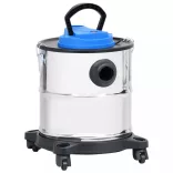 rozsdamentes acél HEPA-szűrős hamuporszívó 1200 W 20 L