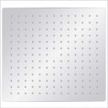 négyszögletes rozsdamentes acél esőztető zuhanyrózsa 30x30 cm