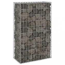 horganyzott acél gabion fal fedéllel 60 x 30 x 100 cm