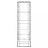 horganyzott acél gabion fal fedéllel 60 x 30 x 100 cm