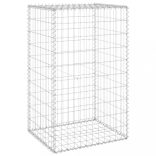 horganyzott acél gabion fal fedéllel 60 x 50 x 100 cm